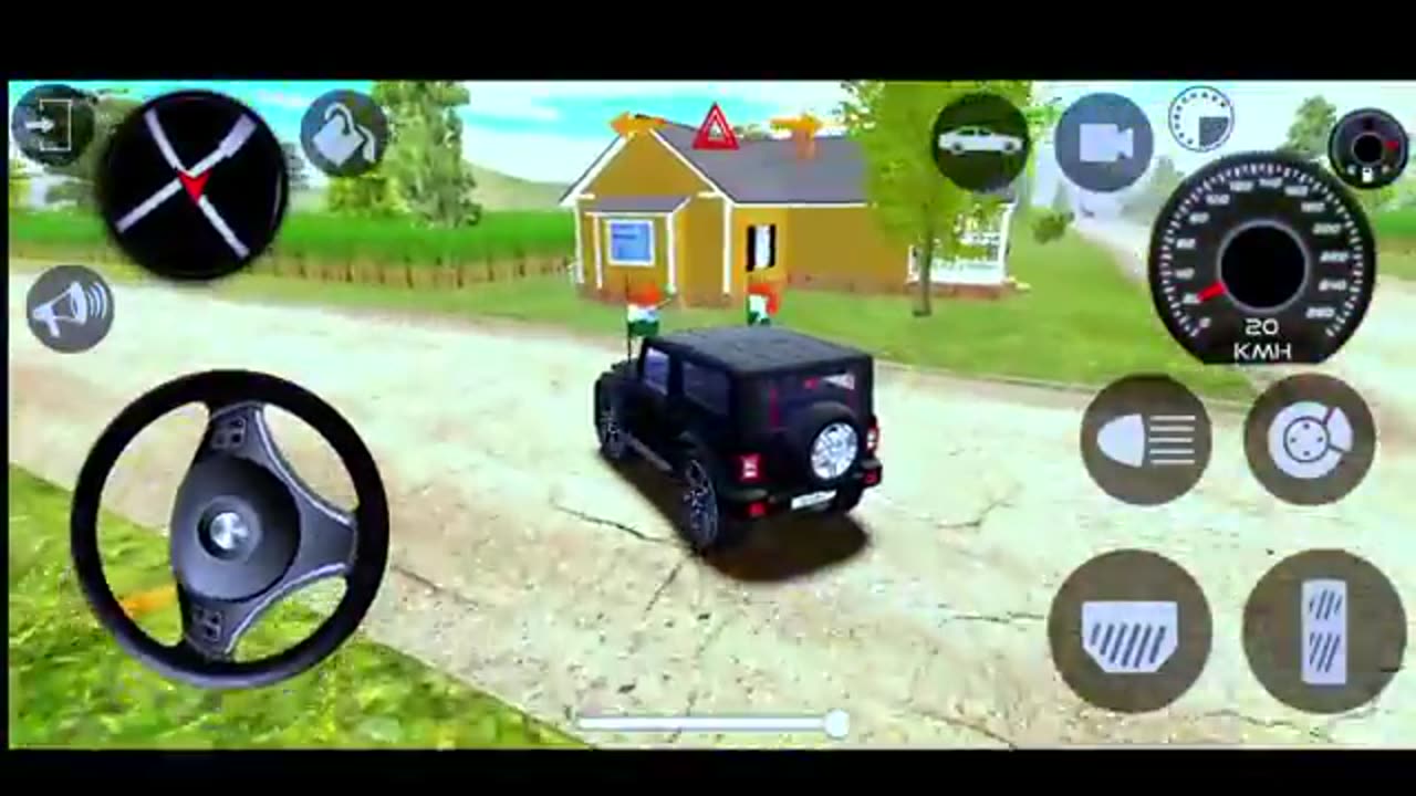 Dollar (Song) Modified Mahindra Black Thar👿 || Indian Cars Simulator 3D || Android Gameplay