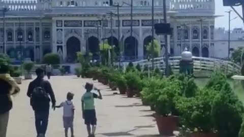 Lucknow, India beautiful architecture build by mughal kind