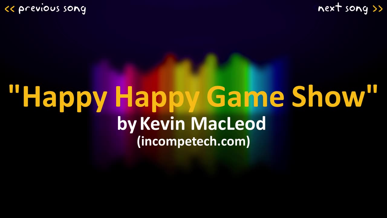 Kevin MacLeod: Happy Happy Game Show [1 HOUR]