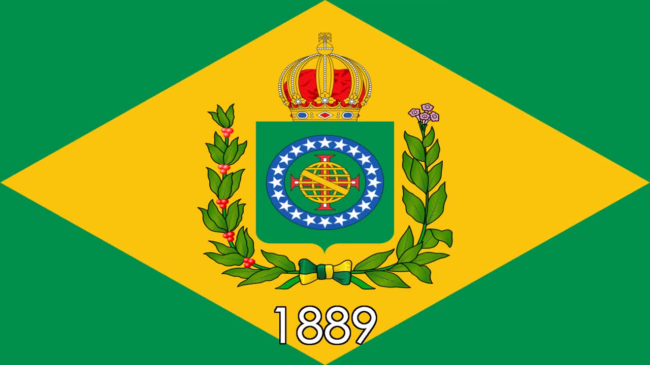 Historical Flags of Brazil