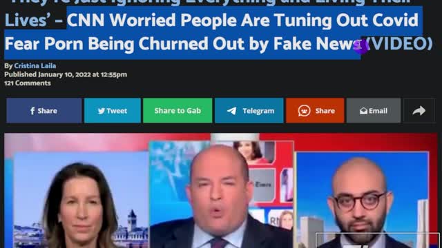 CNN Concerned That The Fear They Pump Out Is Being Ignored