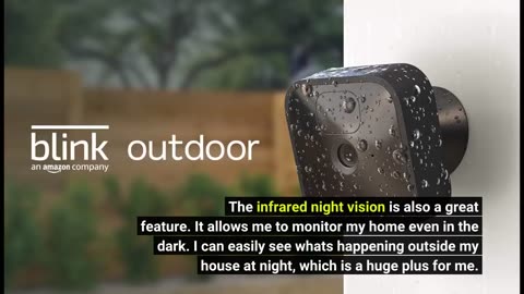 Blink Outdoor (3rd Gen) - wireless, weather-resistant HD security camera, two-year battery life...