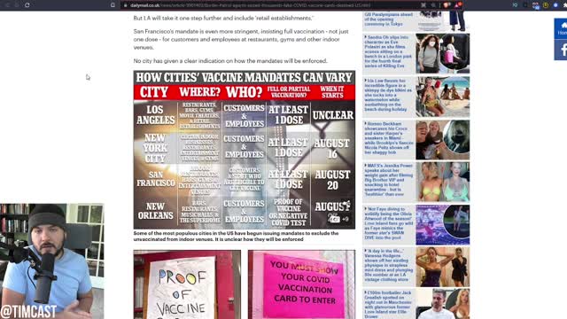 Biden Demands Mass Vaccine Mandates, Bill Maher REFUSES Booster, Americans Are Reaching Their Limit