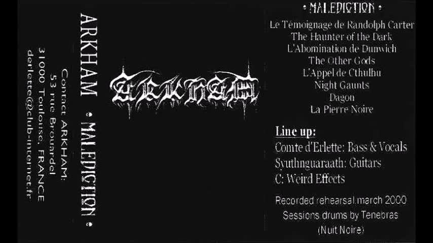 arkham - (2000) - demo - malediction
