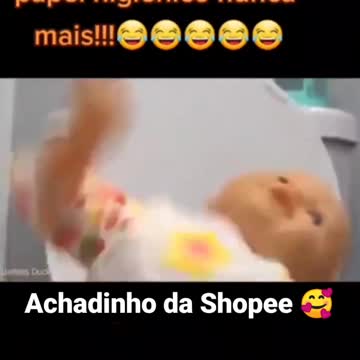 Papel higiênico nunca mais