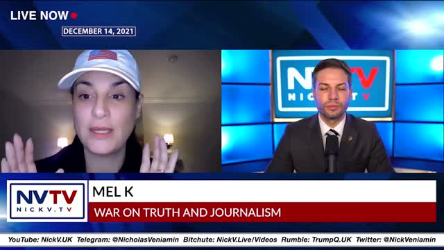 Mel K and Nicholas Veniamin 12-14-21