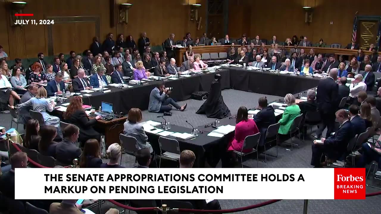 Senate Appropriations Committee Holds A Markup On Pending Legislation