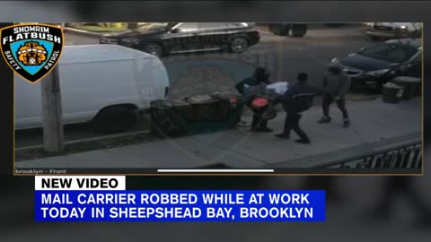 Mail carrier robbed while at work in Brooklyn