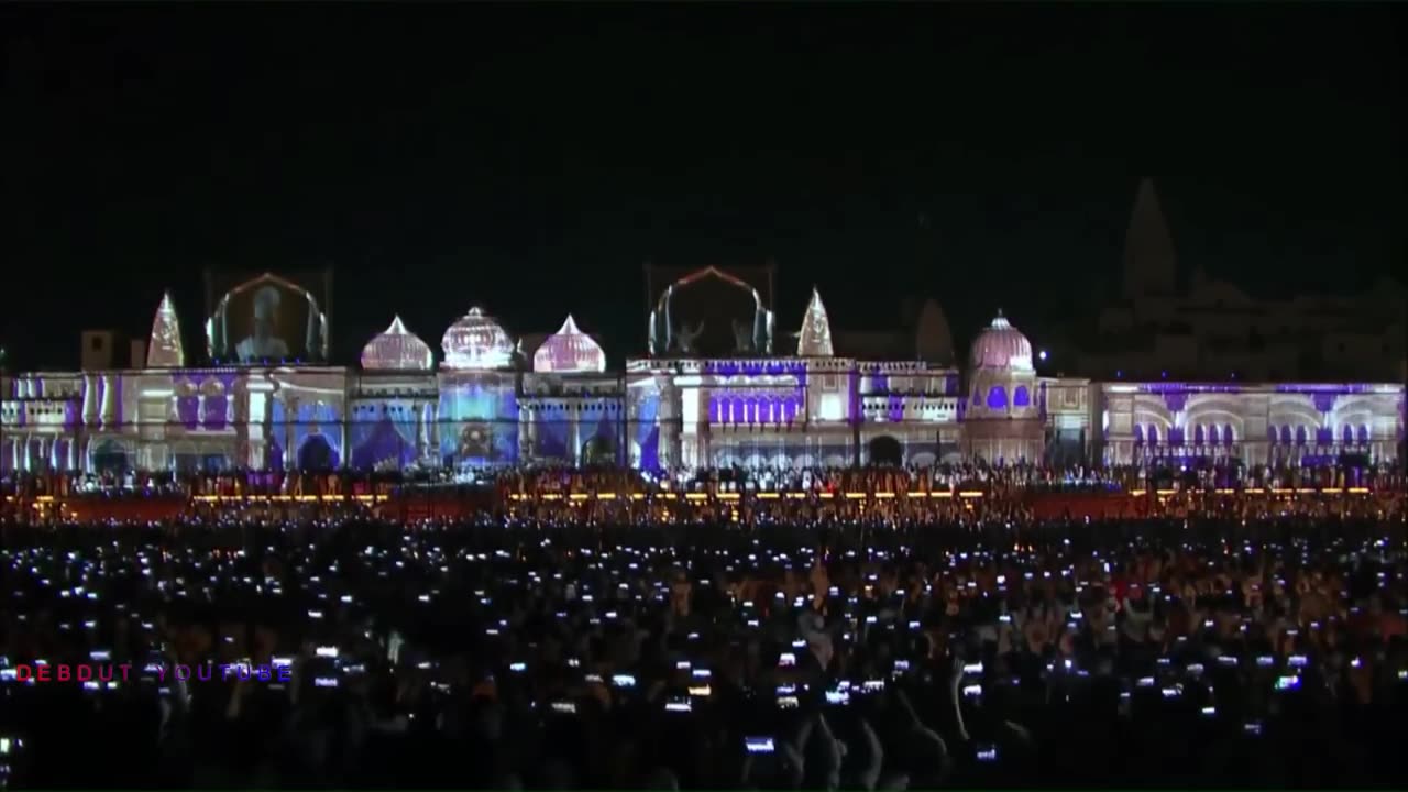 Diwali Celebration in Ayodhya 2022 || Lesser & Light Show || Debdut YouTube