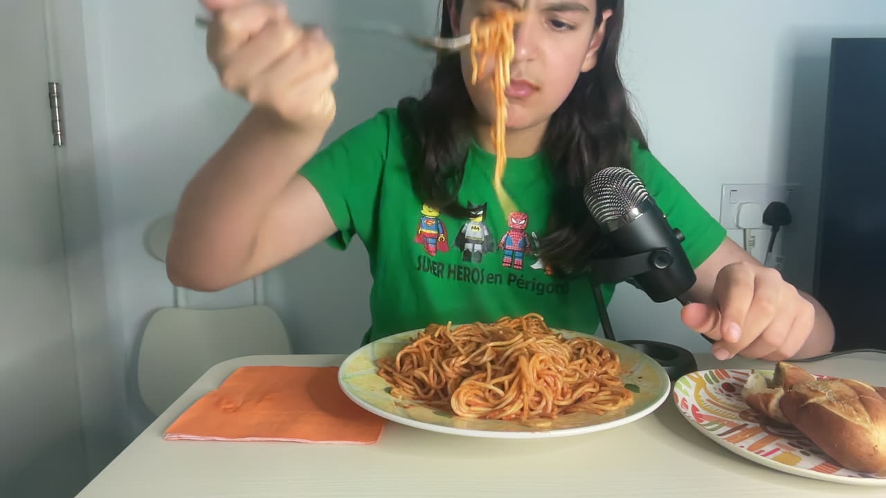 ASMR PASTA [SPAGETTHI] mukbang