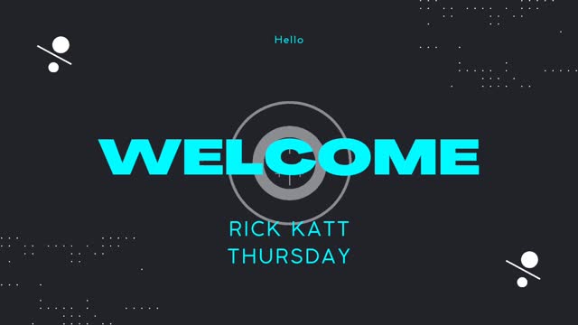 Rick Katt Thursday