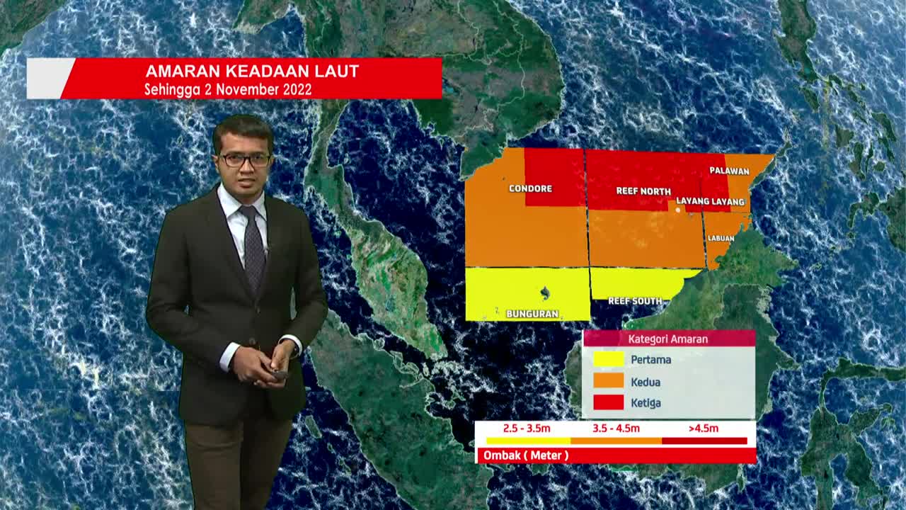 MET MALAYSIA - Laporan Cuaca 1 November 2022 (Pagi)