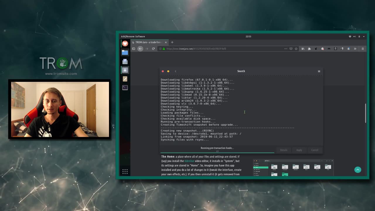 TROM-Jaro A Linux based oneprating system