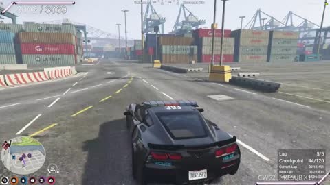 Blocked By Optimus Prime During Time Trial | GTA NoPixel 3.0