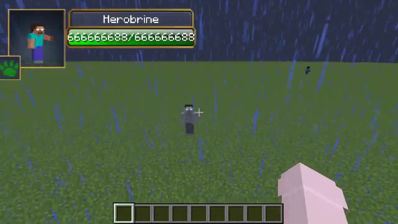 Herobrine vs Error422 all Сreepypasta mobs in minecraft part 78