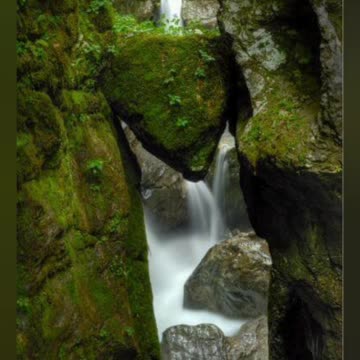 Beautiful Waterfall image capture with beautiful scenes🌿🌿🍃🍃🍃🍃
