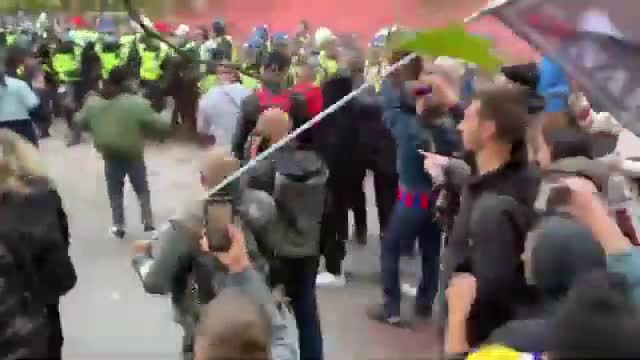 Hyde park in London anti lockdown protest_1
