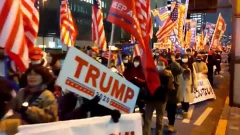 FRODE ELETTORALE USA 2020 - Tokyo manifesta per Trump