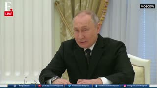 Russian President Vladimir Putin meets China’s top diplomat, Wang Yi