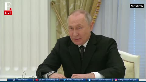 Russian President Vladimir Putin meets China’s top diplomat, Wang Yi