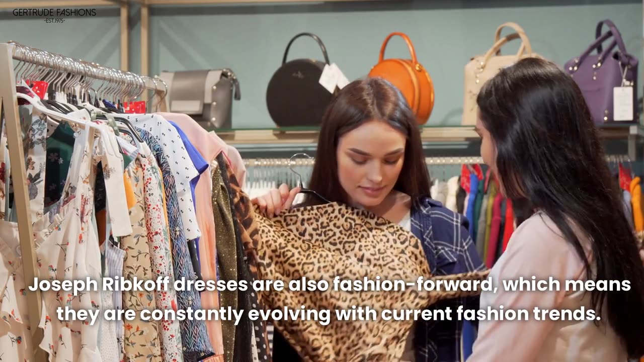 Discover the Timeless Elegance of Joseph Ribkoff Dresses with Gertrude Fashions