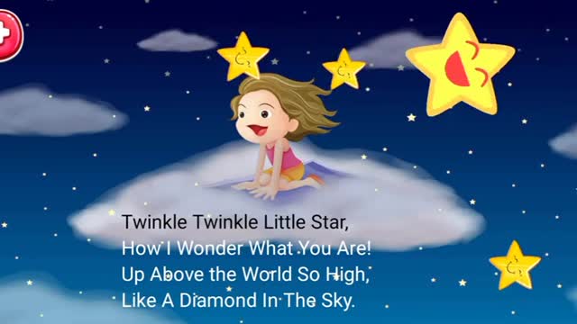 Twinkle Twinkle little star short 1 min