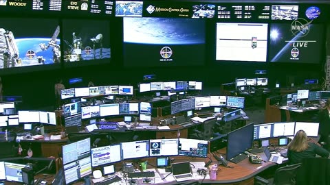 Spacewalk with Astronauts Steve Bowen and Woody Hoburg (June 15, 2023)