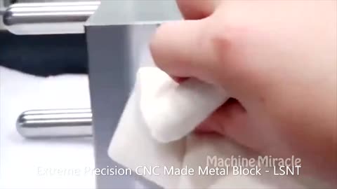 ANSWER: Extreme Precision CNC Made Metal Block