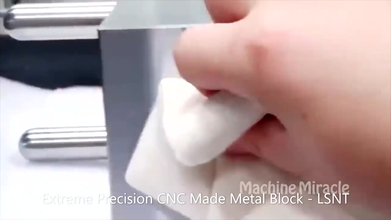 ANSWER: Extreme Precision CNC Made Metal Block