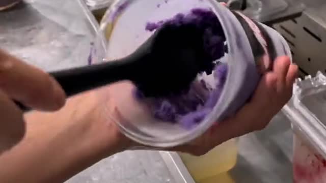 Did u guess it right Got this delicious Ube boba from