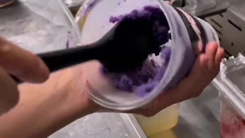 Did u guess it right Got this delicious Ube boba from