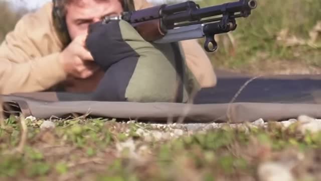 300yrds with a Russian SKS