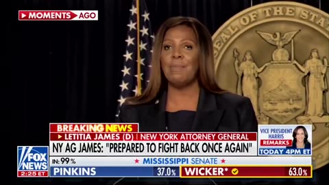 Crooked AG Letitia James Is Doubling Down