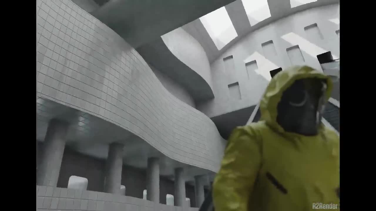 The Backrooms Endless Escalators (Found Footage)