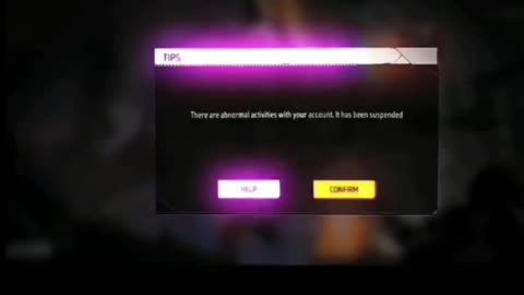 Free fire I'd ban😭😭😒