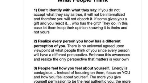 3 WAYS Not to Care What People Think with Eden's LivingTV