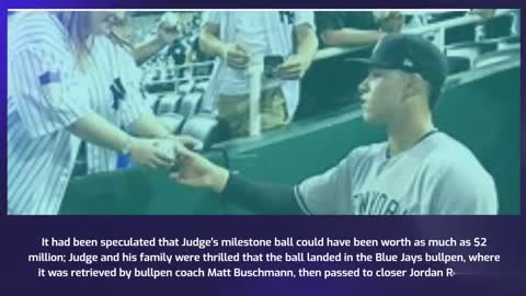 Judge Gives Ball To Mom, Gets Gift From....