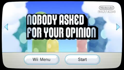 33_NOBODY ASKED FOR YOUR OPINION