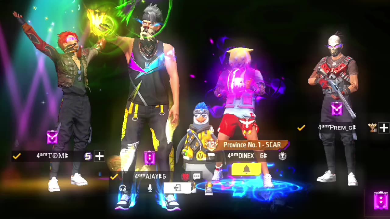 Free fire Best Squad ever