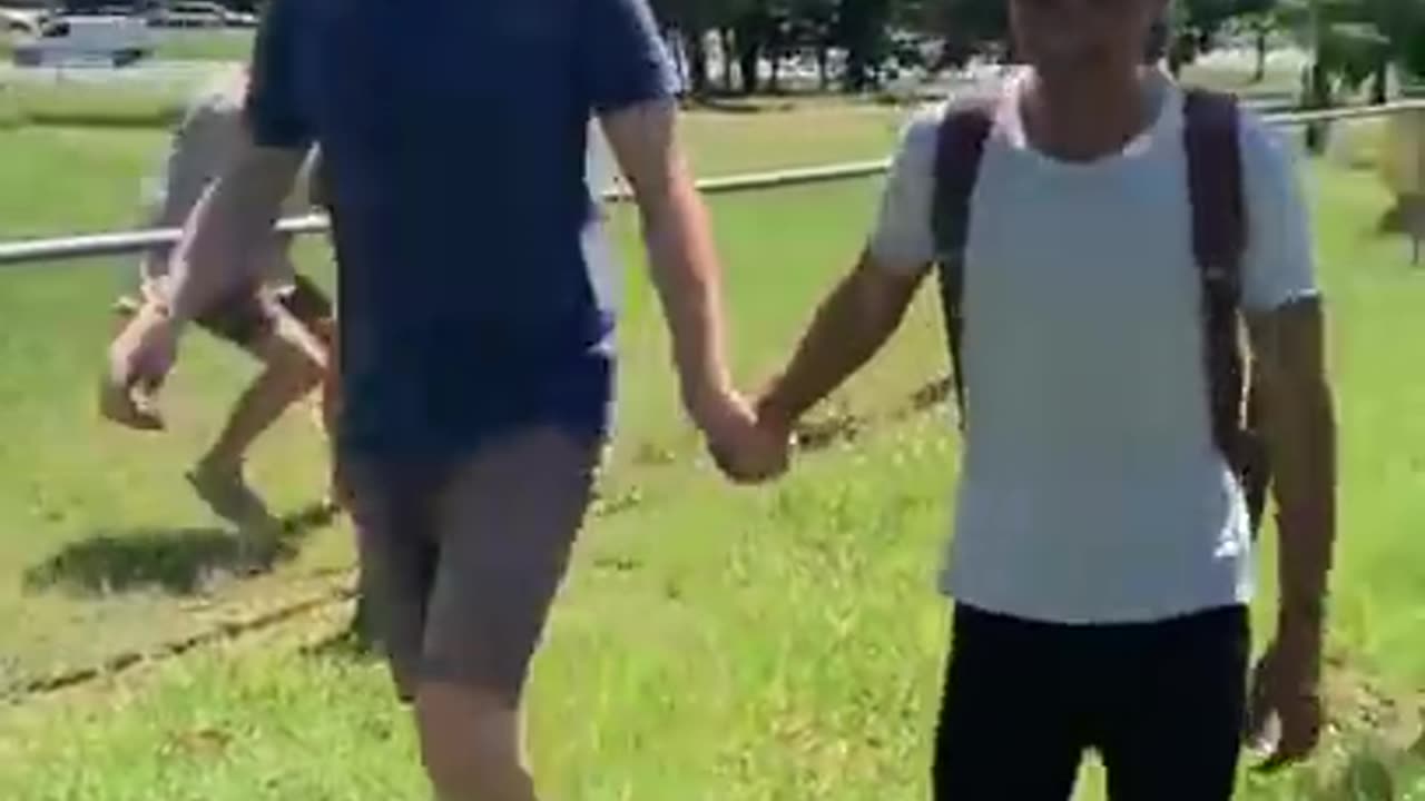 Humans act like animals see reaction