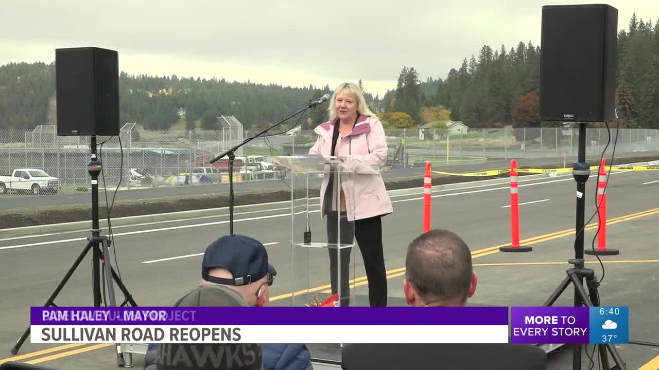 Sullivan Road reopens as Bigelow Gulch project continues