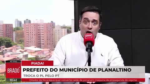 PREFEITO DO PL VAI PARA O PT: “ERA MEU SONHO”