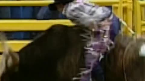Marty Staneart owned the 1993 NFR. #fyp #rodeo #sports