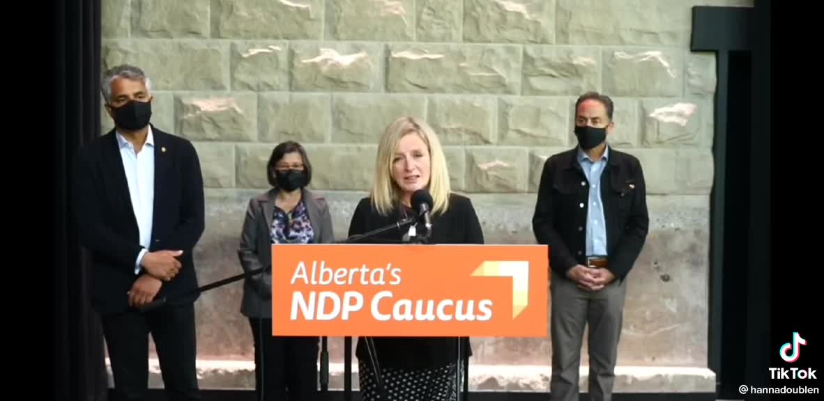 Alberta NDP explains policy on pushing mRNA vaxx on reticent public