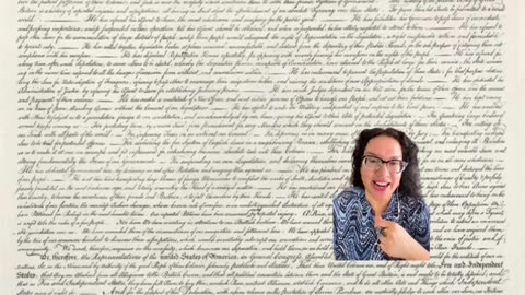 A simple clear explanation of the Declaration of Independence
