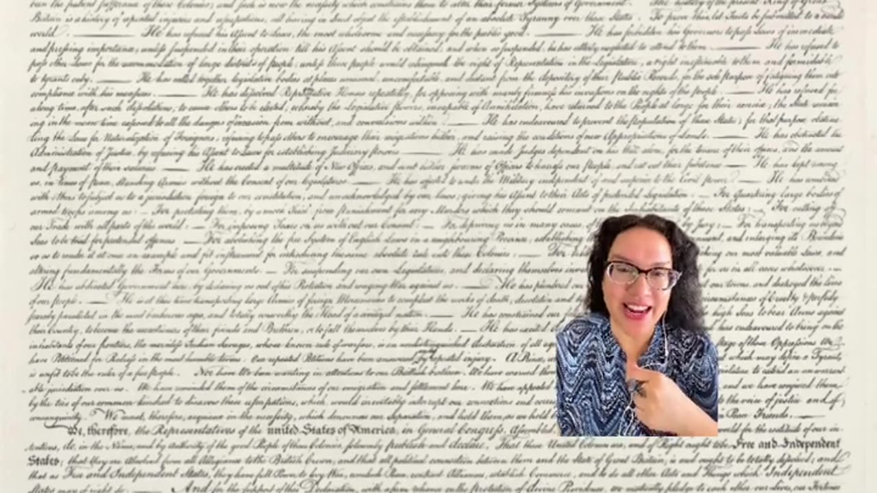 A simple clear explanation of the Declaration of Independence