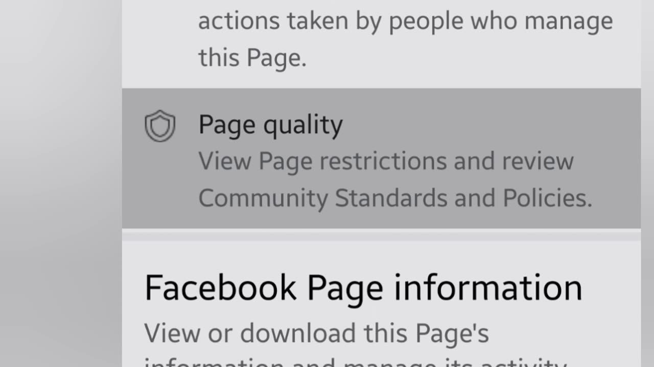 How to check your gavebook page for MONITIZATION