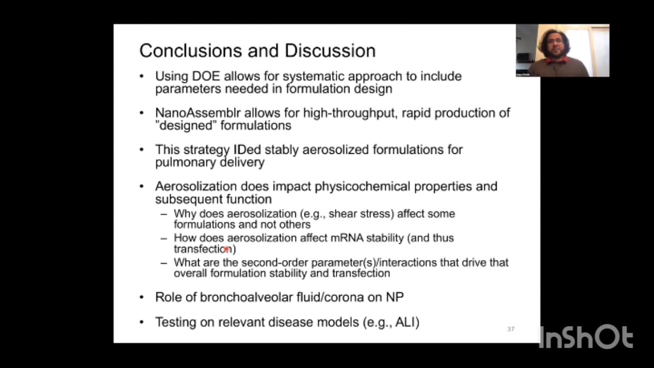 Aerosolizable Lipid Nanoparticles for Pulmonary Delivery of mRNA - University of British Columbia