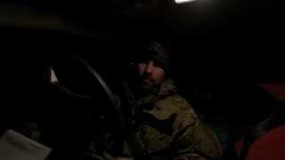 Finished night hike. Vlog in the car. DARTMOOR