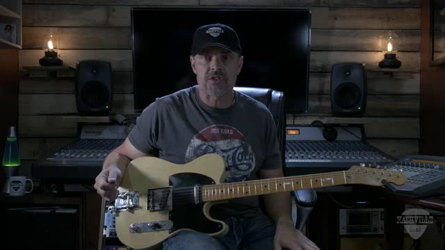 How To Play The Fugitive Intro By Merle Haggard on guitar